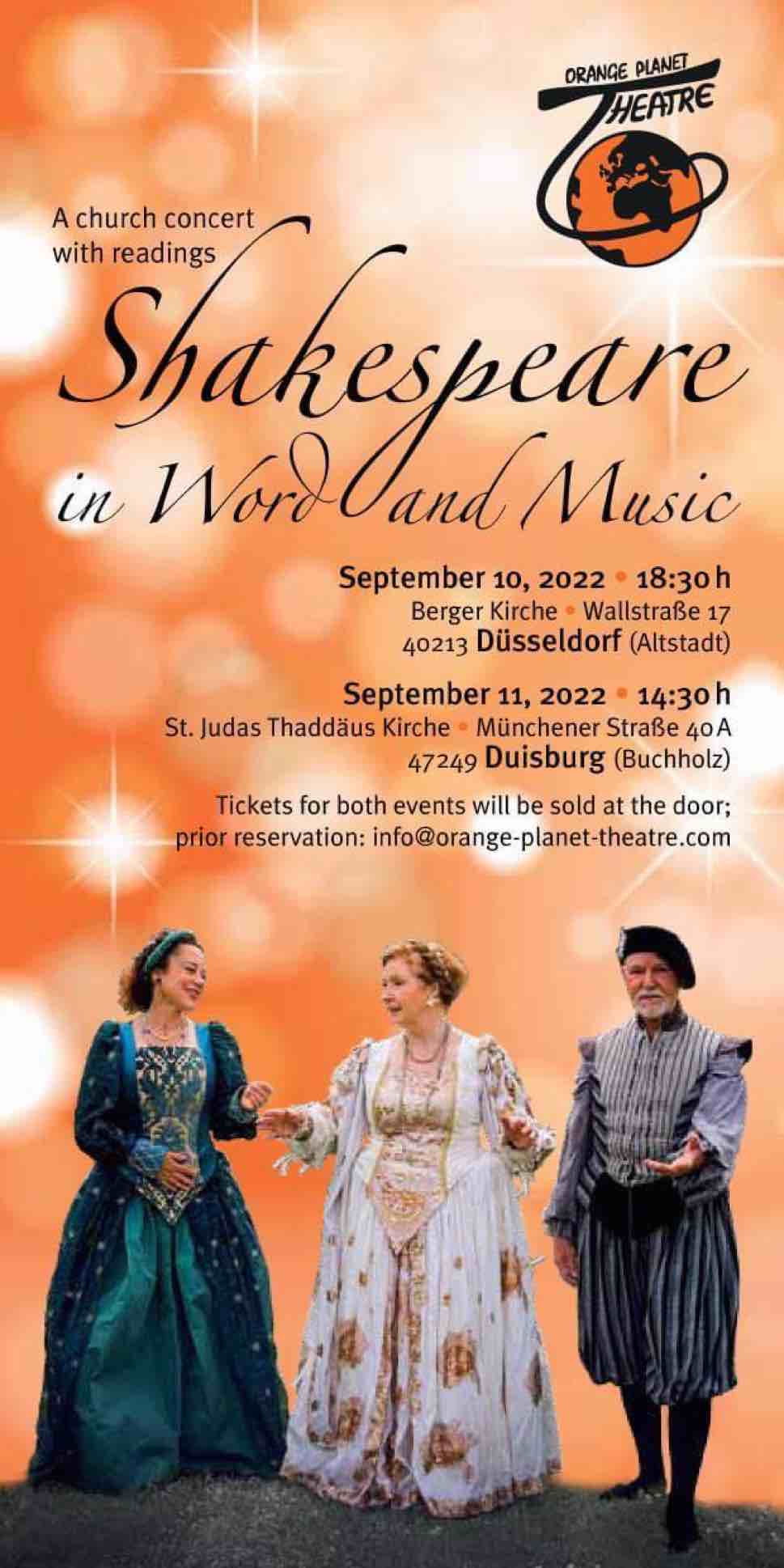 Theatre Programme