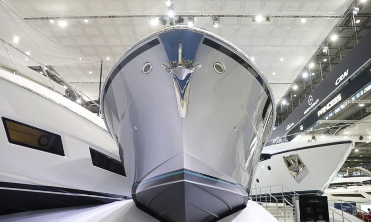 Luxury boat bow