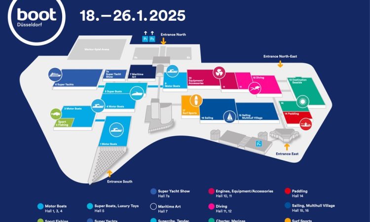 Floor plan trade fair